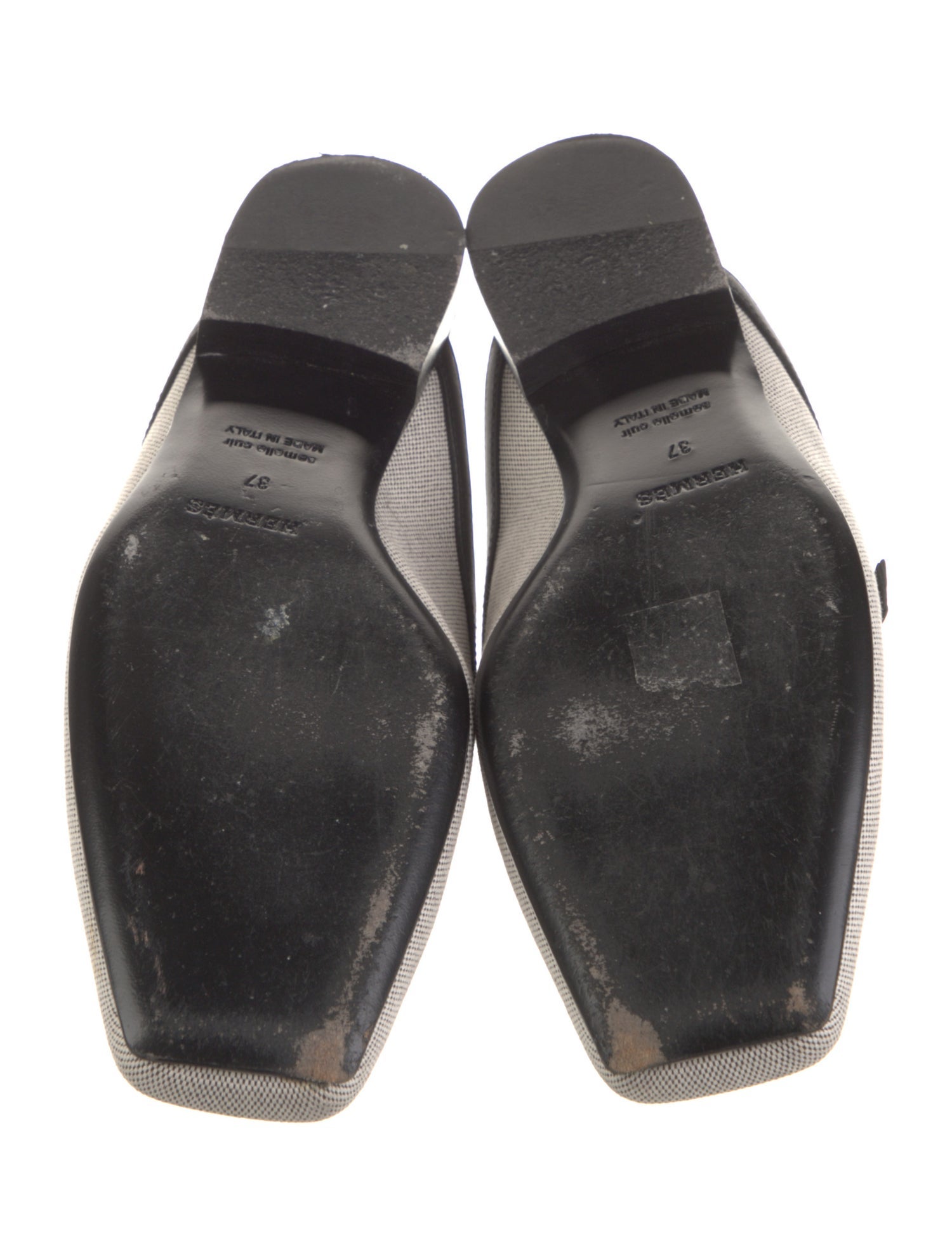 Hermès Groupie H Logo Mules